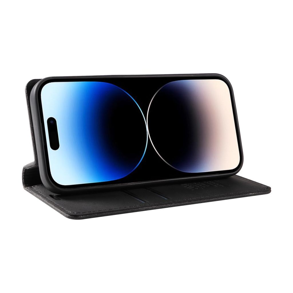 YIKATU Nothing Phone (4a) Pro Lommeboketui PU-lær - Svart