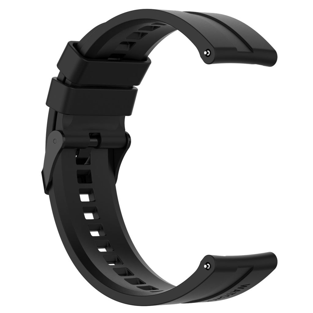 Samsung Gear S3 Frontier/Classic og andre silikone urrem – sort