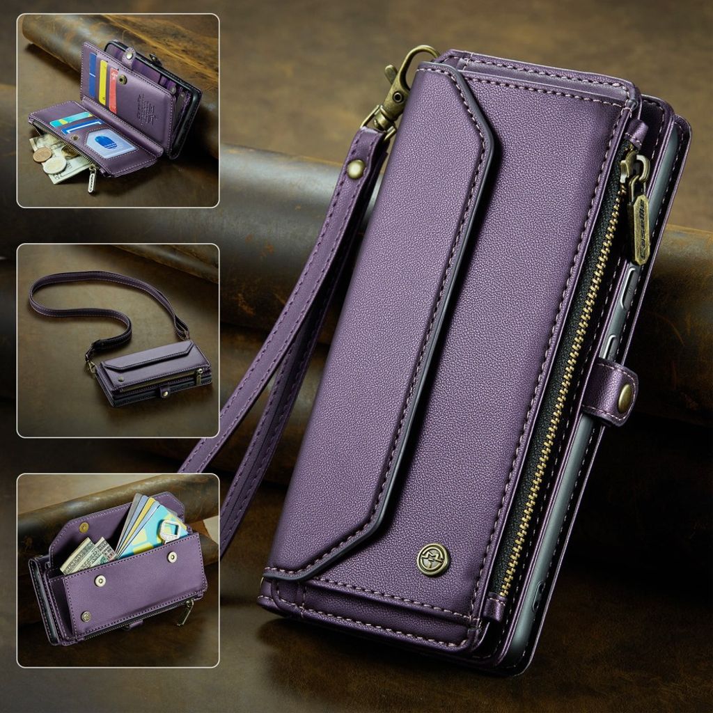 CASEME Google Pixel 10 Pro / Pixel 10 Etui med 10 Kortplads - Lilla