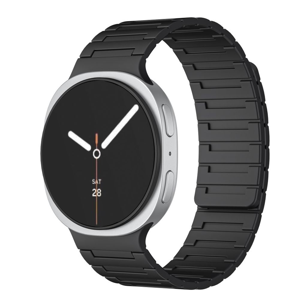 Samsung Galaxy Watch8 Classic 46 mm jne. Kellonranneke, Silikoni - musta