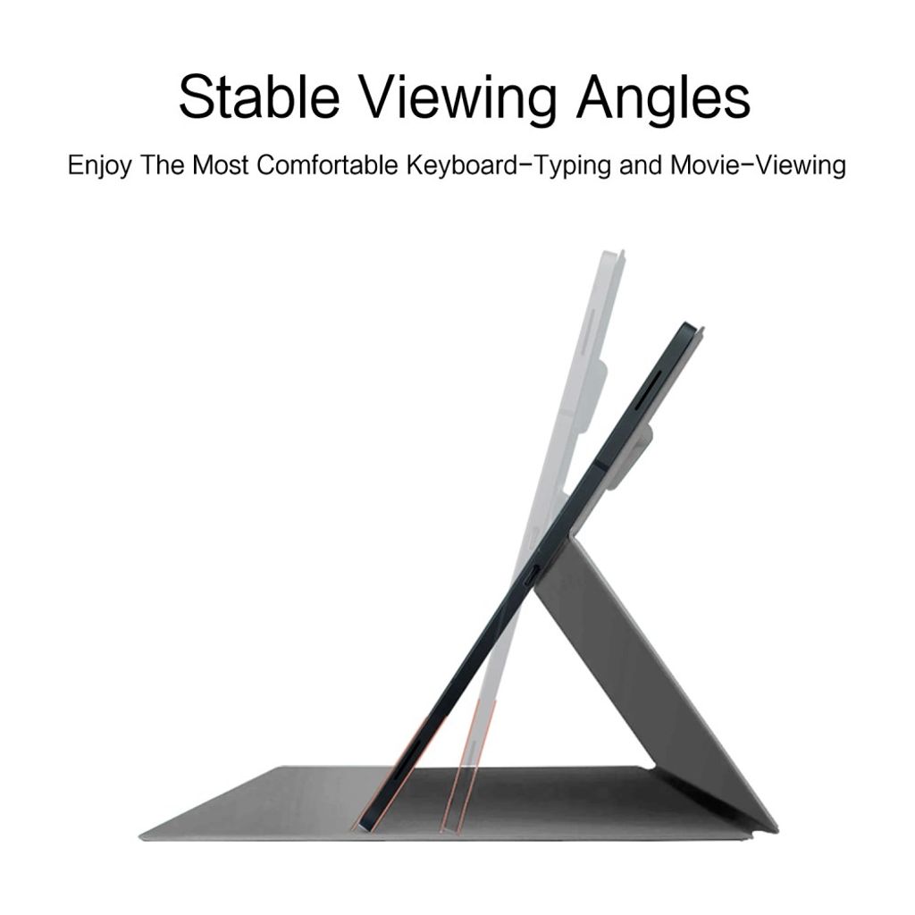 Samsung Galaxy Tab S11 Kotelo jalustalla, magneetti – harmaa