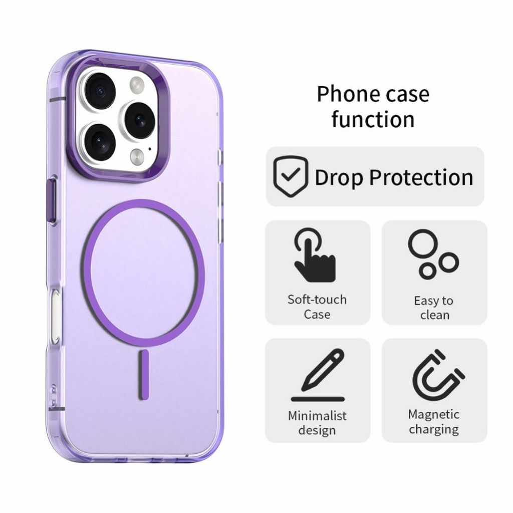 iPhone 16 Pro Deksel med MagSafe - Lilla