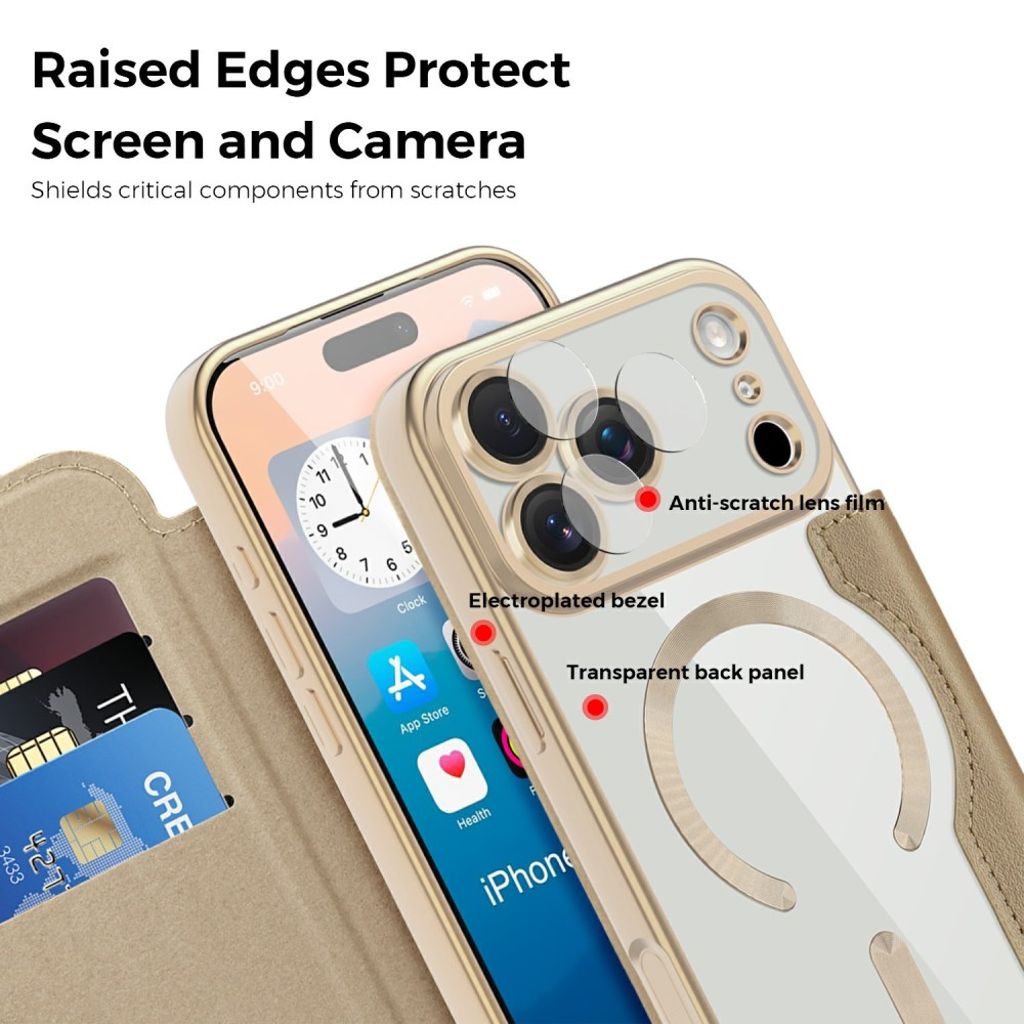 iPhone 17 Pro Etui med MagSafe - Guld