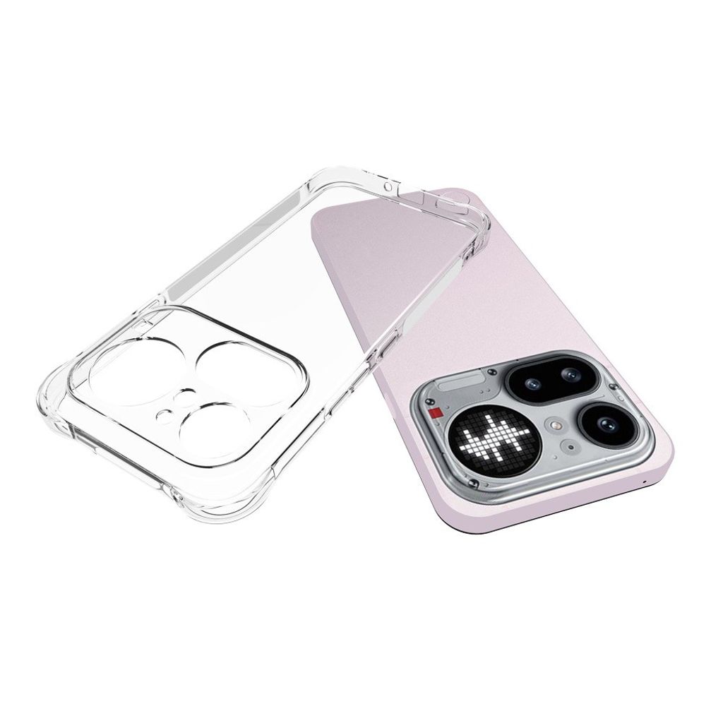 Nothing Phone (4a) Pro Deksel TPU - Gjennomsiktig