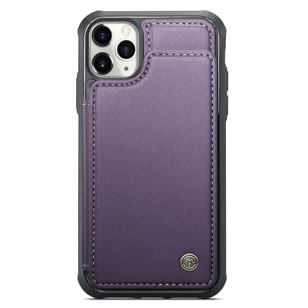 CASEME iPhone 11 Pro Cover med 5 Kortplads - Lilla