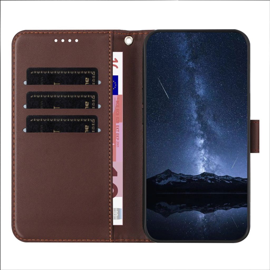 iPhone 18 Pro Max/17 Pro Max Lommebok-deksel – Brun