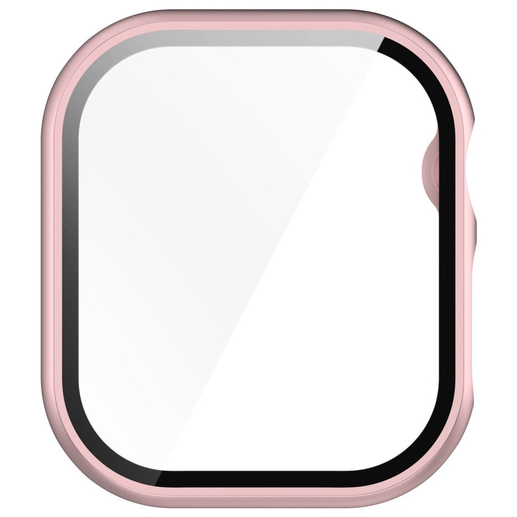 Apple Watch Series 11/10 42 mm deksel med skjermbeskytter – roségull