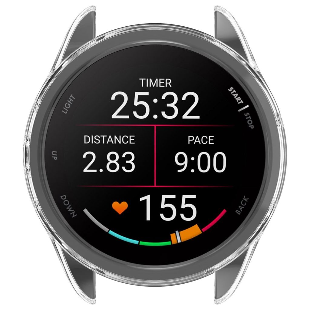 Garmin Forerunner 165/165 Music TPU-cover - Gennemsigtig