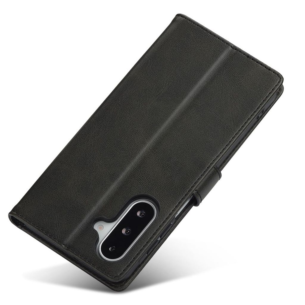 LC.IMEEKE Samsung Galaxy A17 Lommeboketui PU-lær - Svart