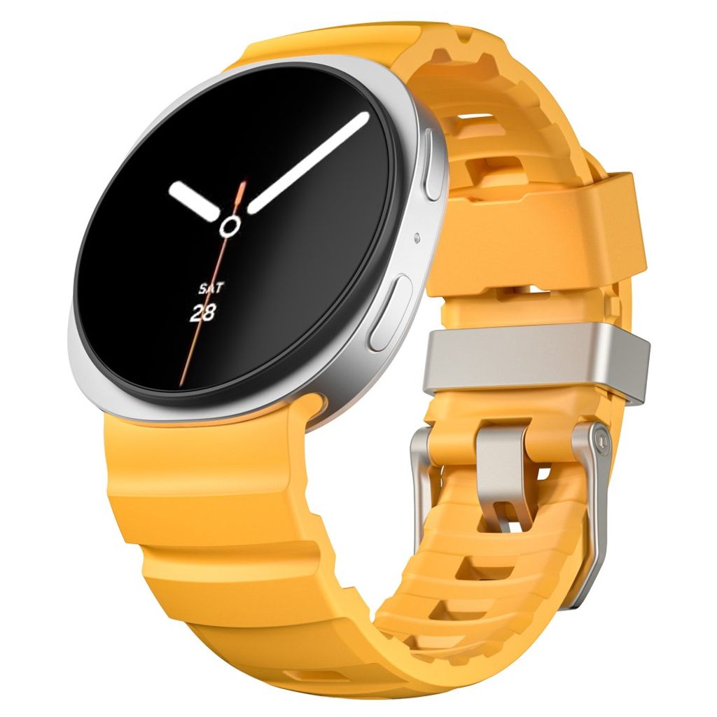 Samsung Galaxy Watch8 44 mm jne. Kellonranneke, Silikoni - keltainen