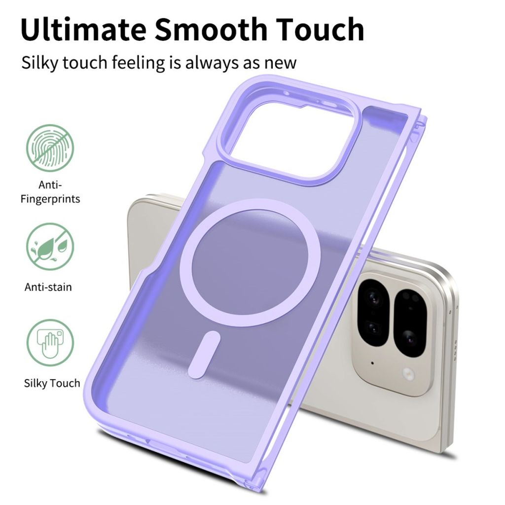 Google Pixel 10 Pro Fold Cover med MagSafe - Lilla