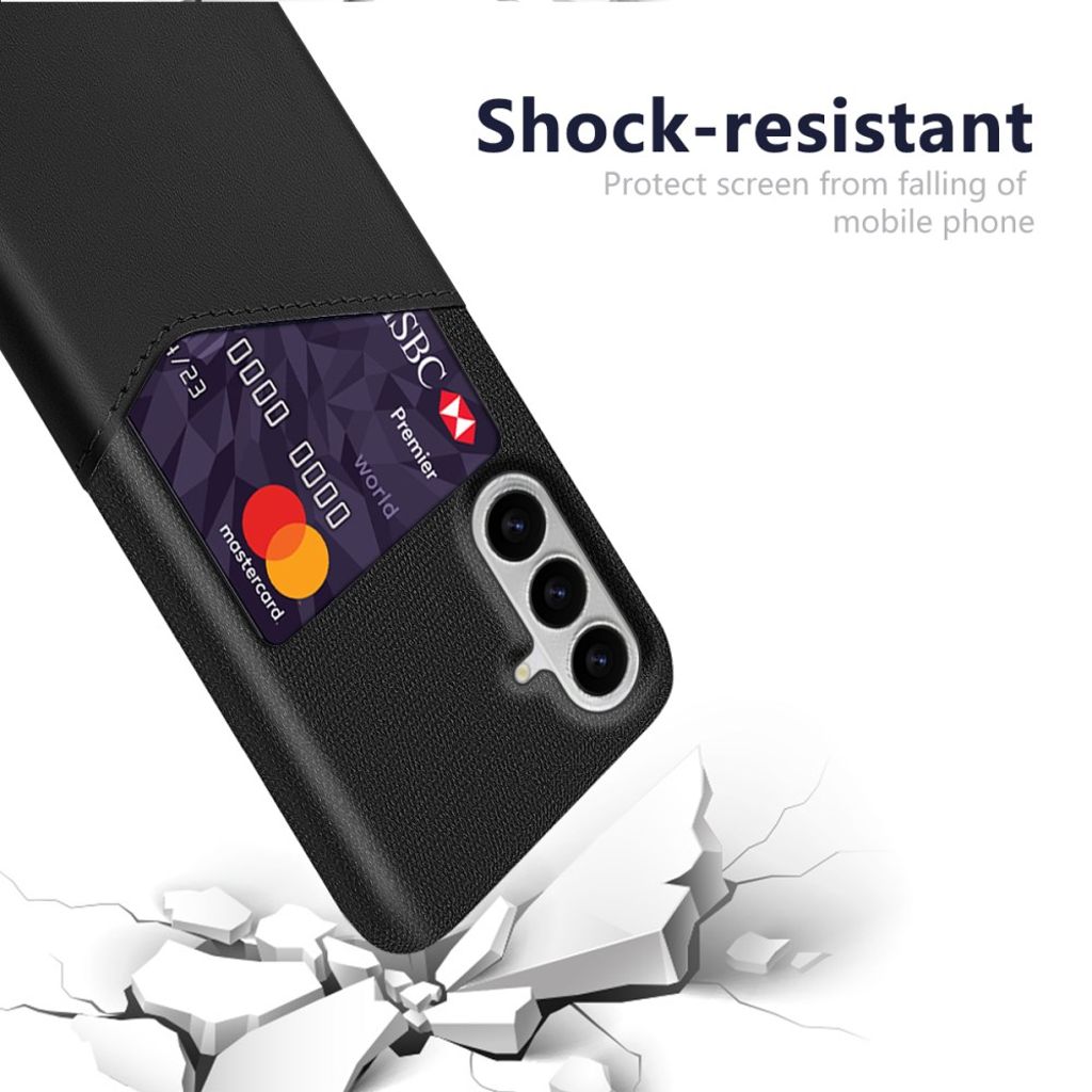 Samsung Galaxy S26 / S26 Pro Skal med Kortfack - Svart