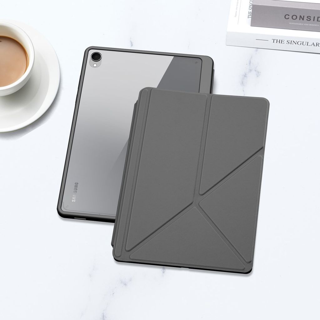 DUX DUCIS Samsung Galaxy Tab S11 kotelo origami-jalusta - harmaa