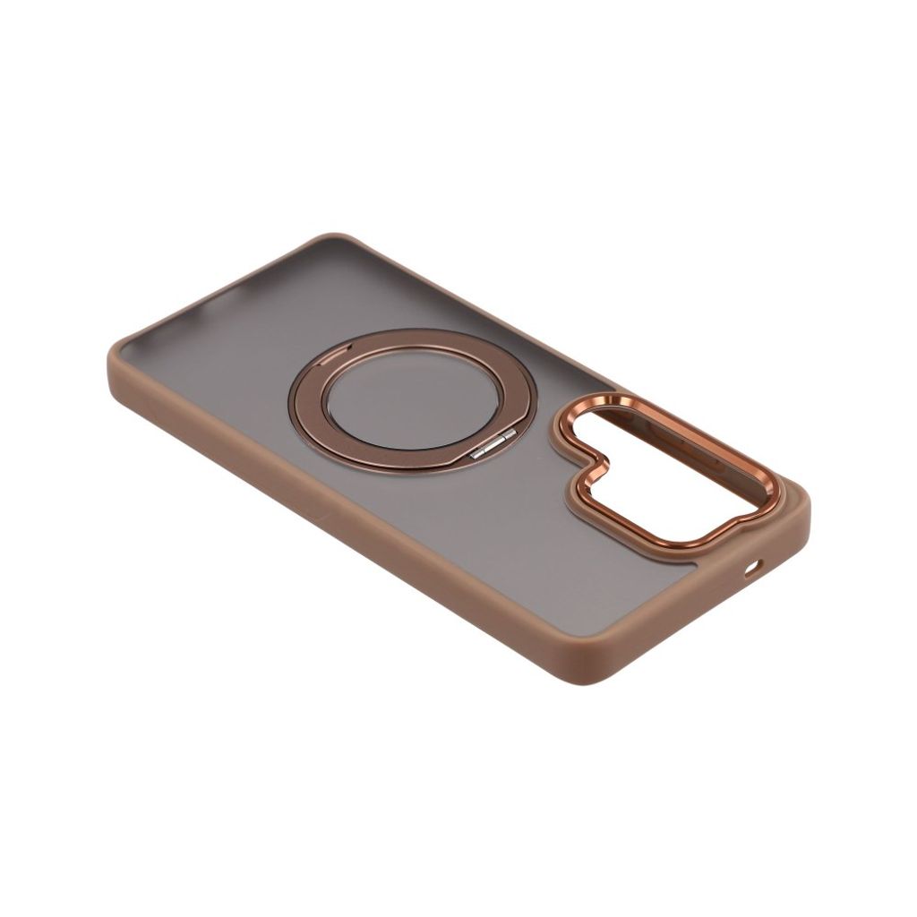 Samsung Galaxy S26 Ultra MagSafe Deksel med ringstativ - Brun