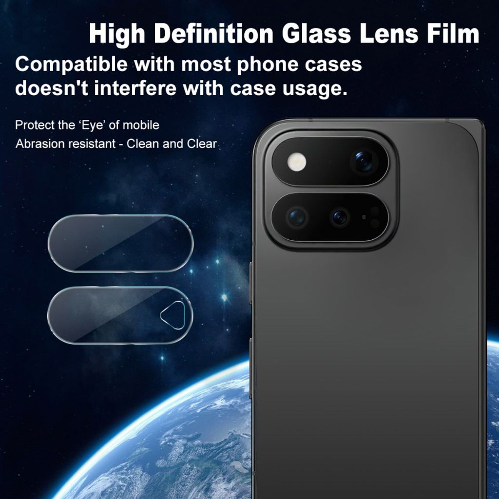 IMAK Google Pixel 11 Pro Fold Linsebeskytter Herdet Glass - Gjennomsiktig
