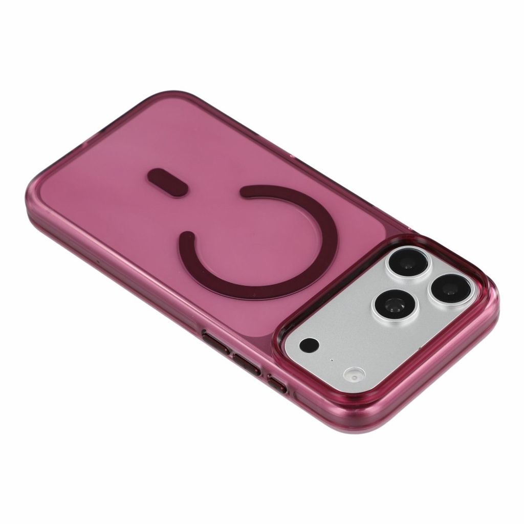 JAUCASE iPhone 18 Pro Max/17 Pro Max MagSafe Kuori - Läpinäkyvä/Violetti