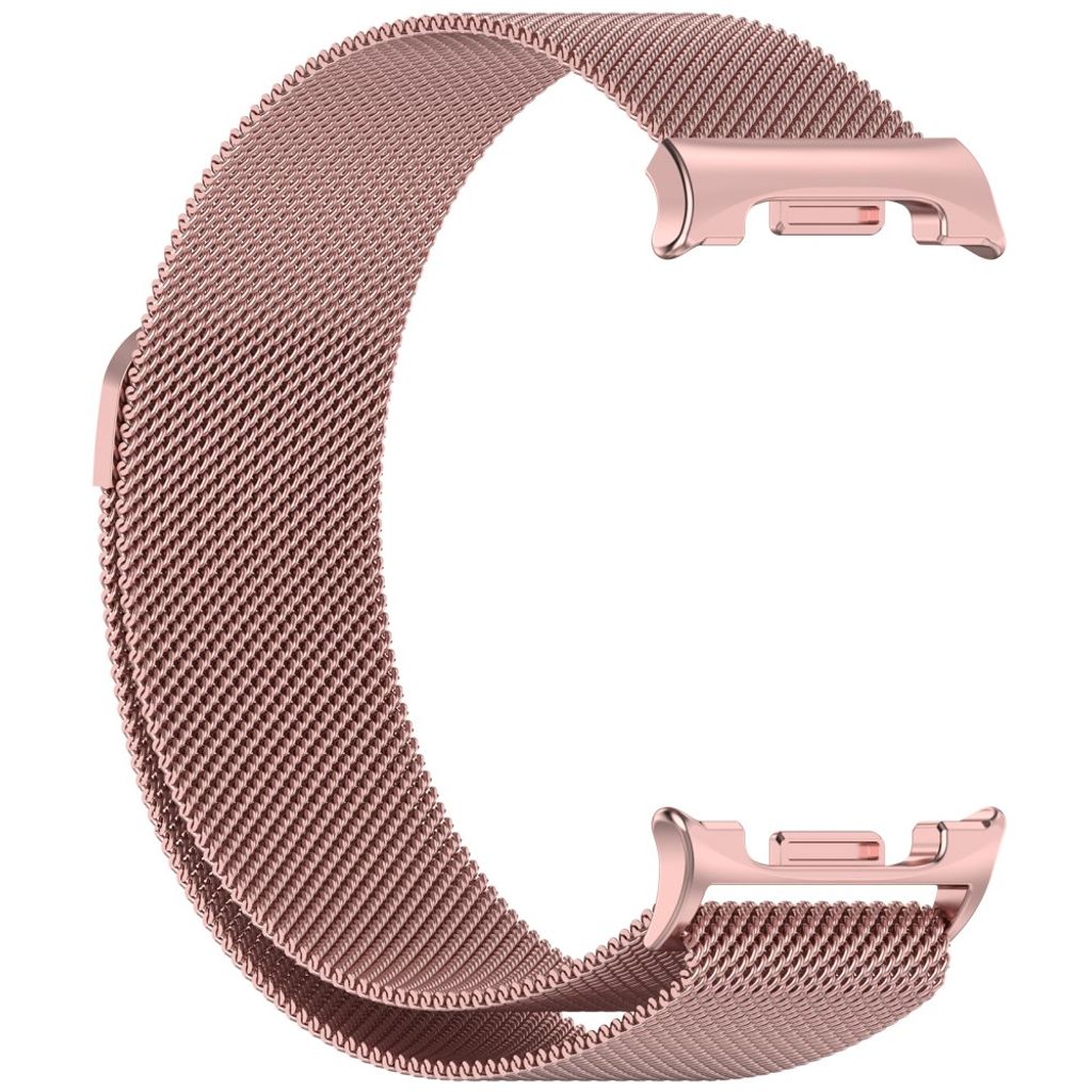 Samsung Galaxy Watch9 Milanesisk magnetisk klokkerem i rustfritt stål - Rose Pink