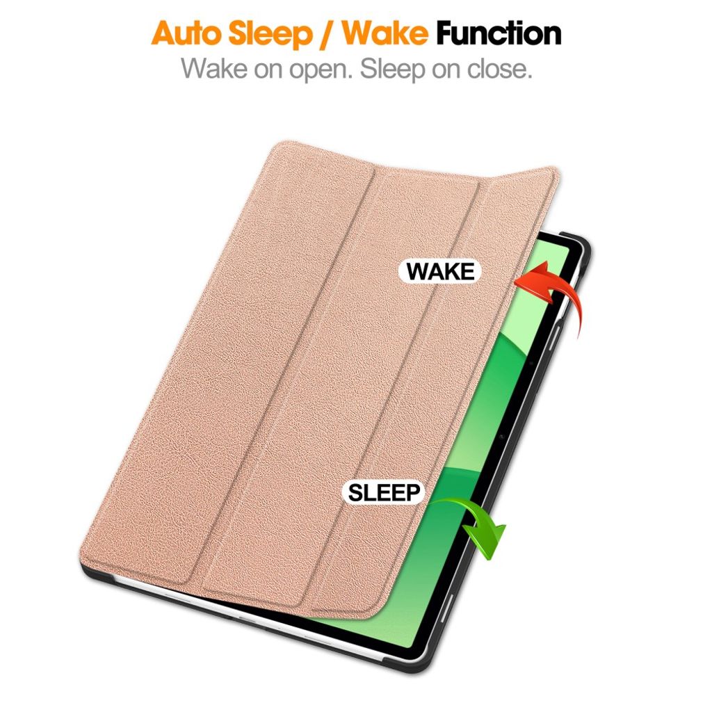 OnePlus Pad Lite / Oppo Pad SE Cover with Stand - Rose Gold