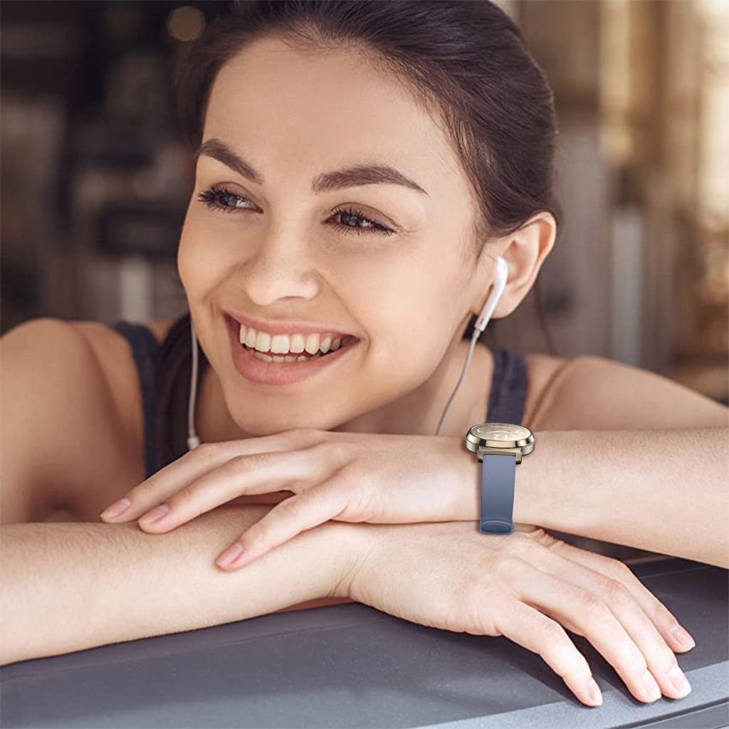 Garmin Lily silikonklokkerem – blå