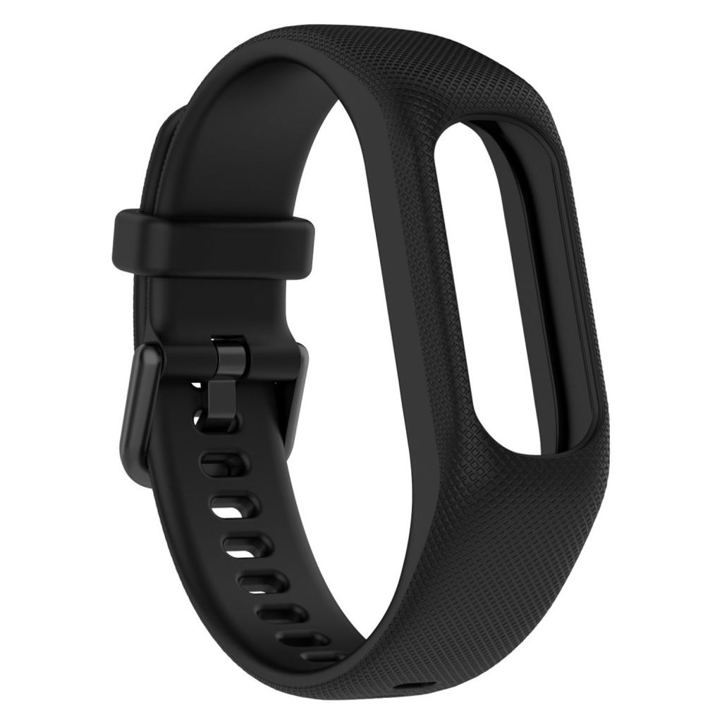 Garmin Vivosmart 5 Klockarmband Silikon med Fodral – Svart