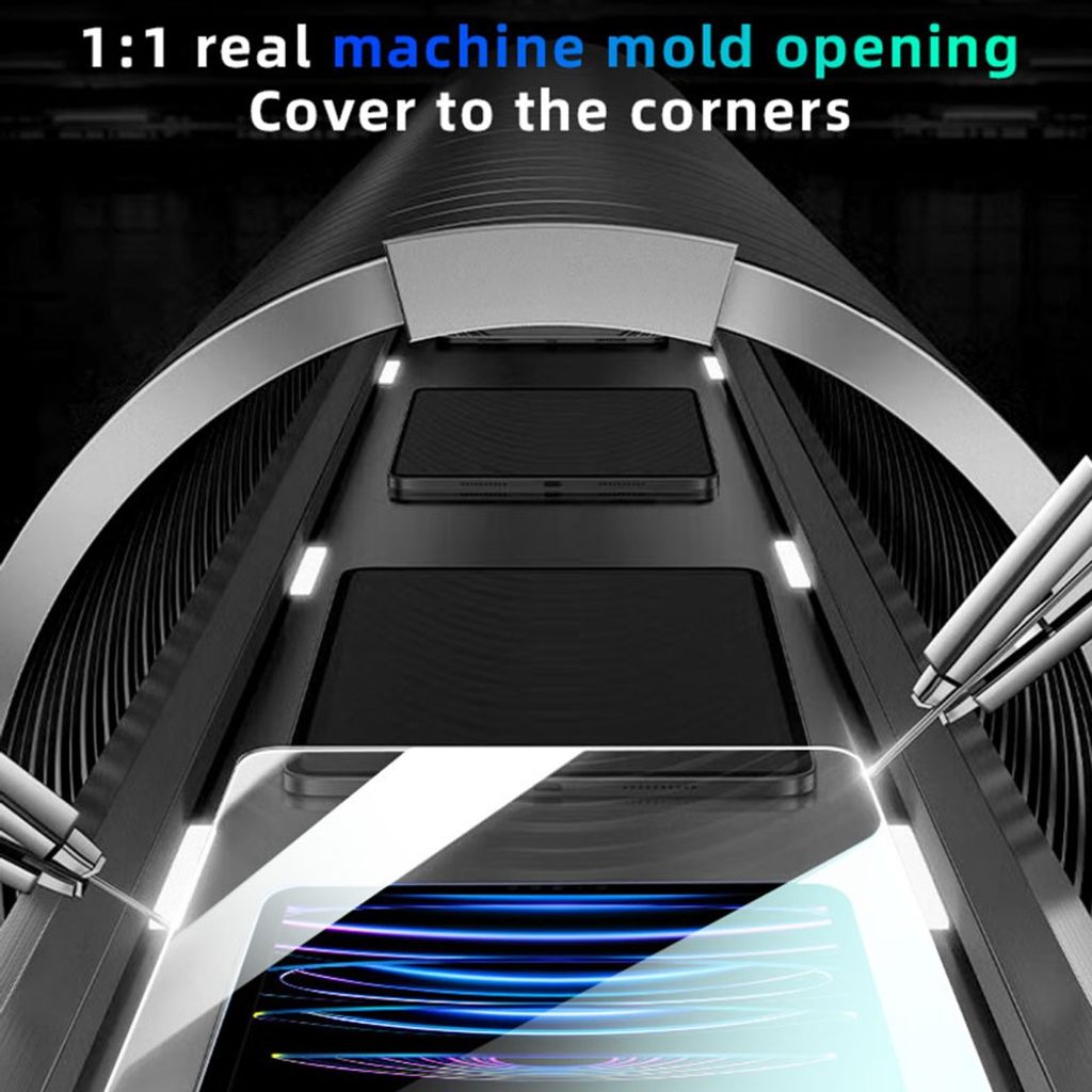 iPad 10.9 (2022)/iPad (2025) Privacy Skjermbeskytter - Svart