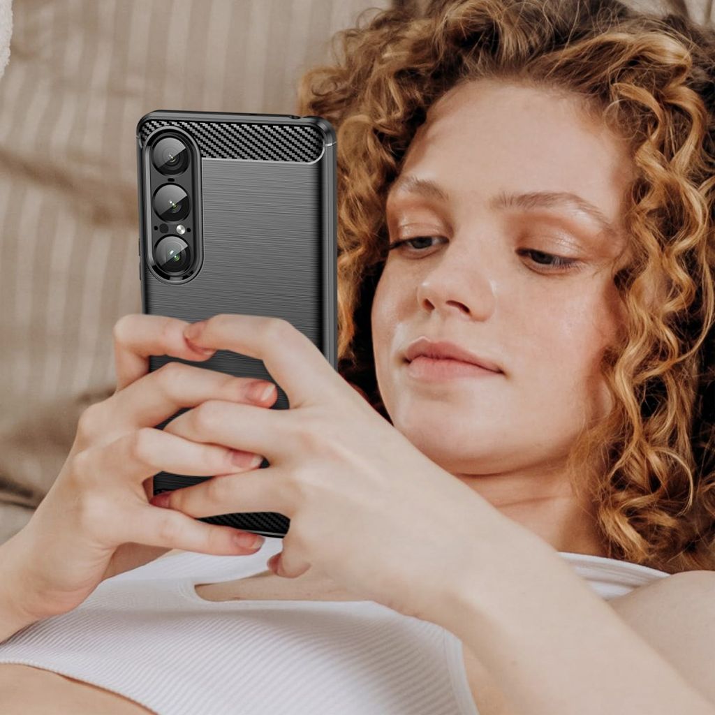 Sony Xperia 1 VII TPU Kuori - Musta