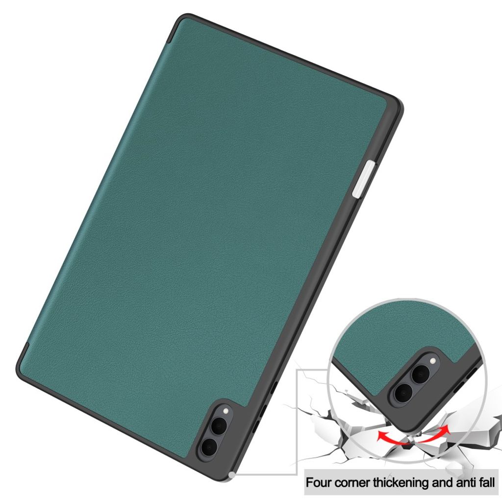 Samsung Galaxy Tab S12 Ultra/S11 Ultra Tri-fold stativfodral - Grön