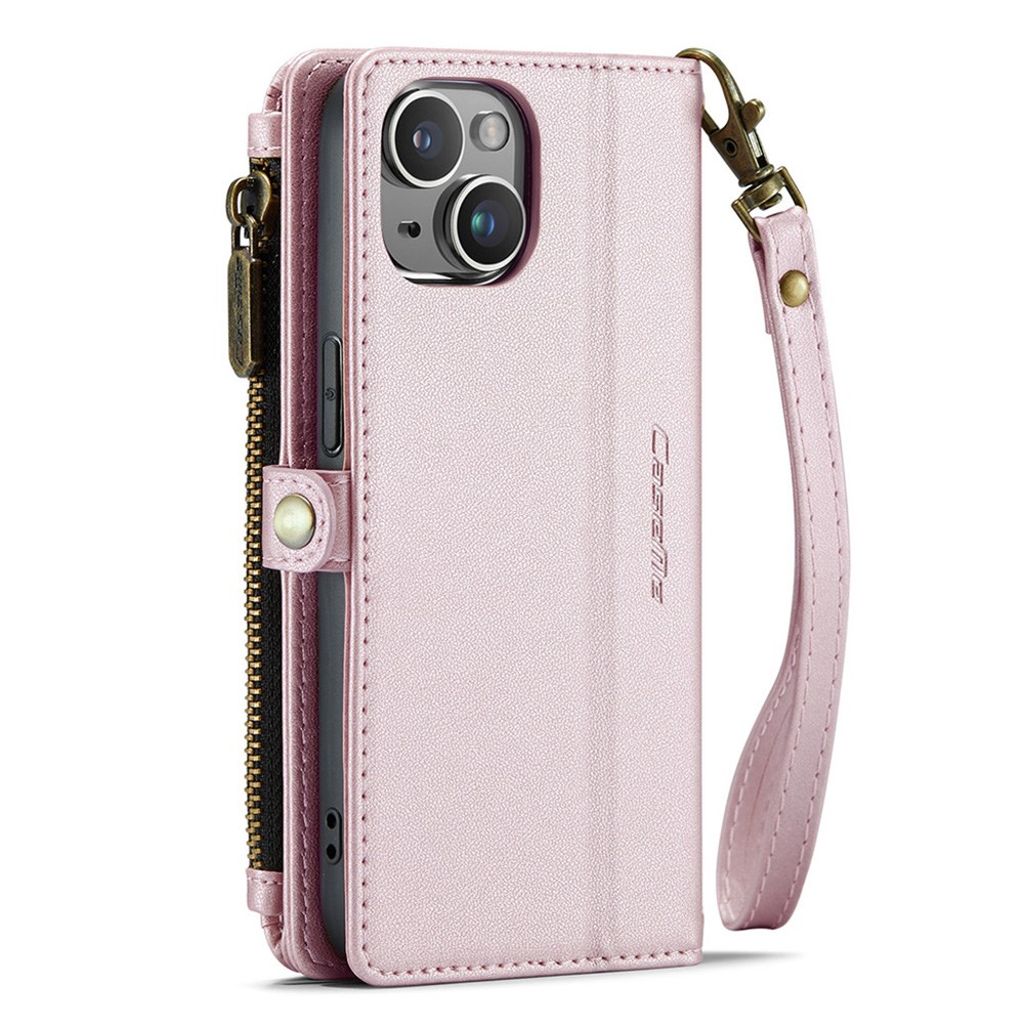 iPhone 13 Wallet Cover Card Slots - Pink