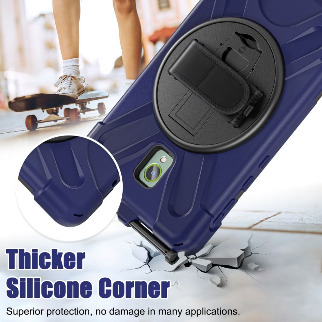 Samsung Galaxy Tab Active5/Active 3 Case Kickstand - Navy Blue