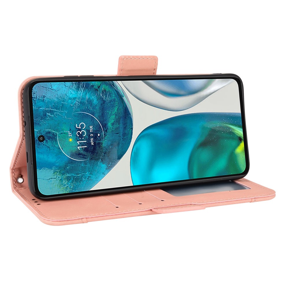 Motorola moto g52 4g g82 5g pu leather etui pink k b her
