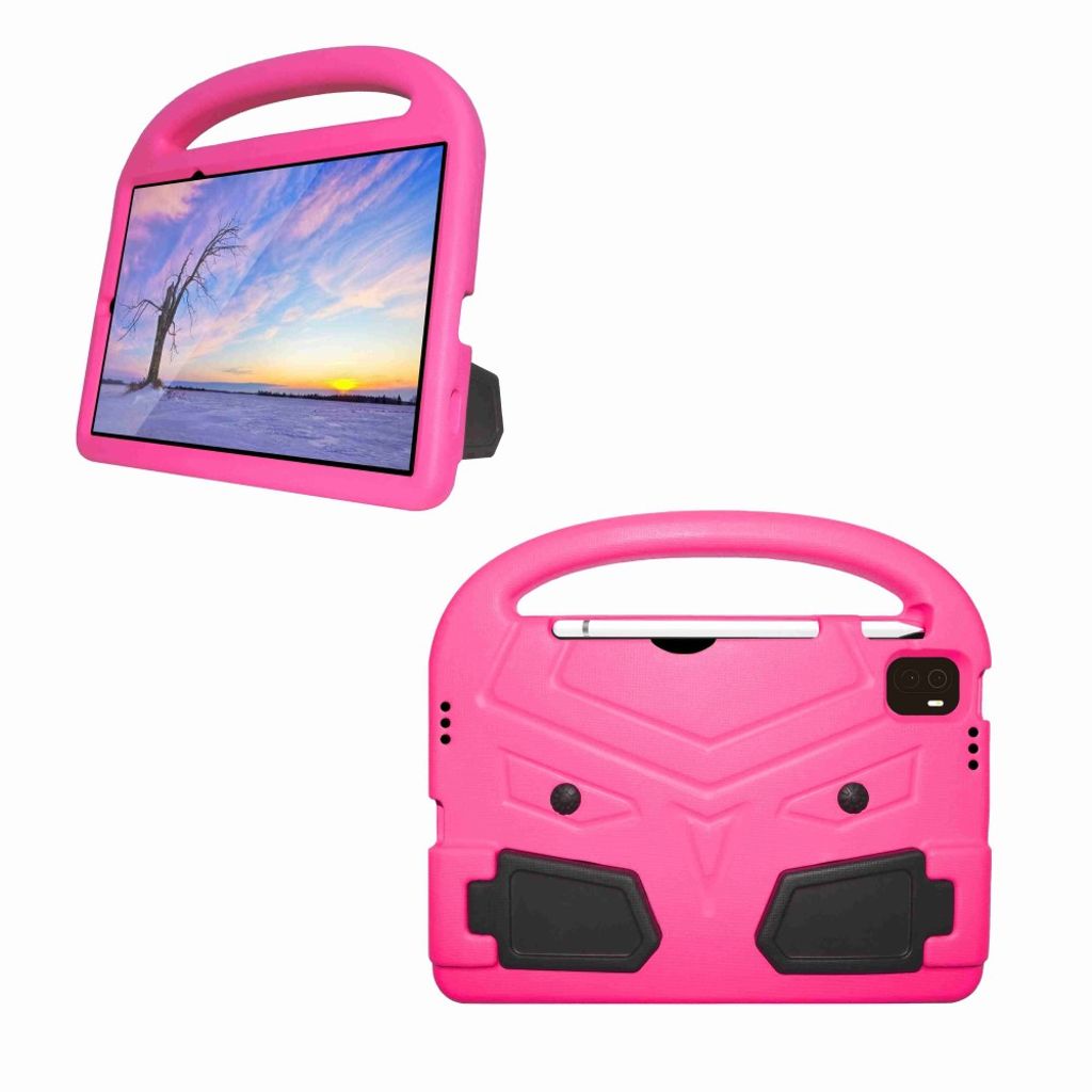 Taitettava Xiaomi Pad 5, Pad 5 Pro kuori jalustalla Roosa