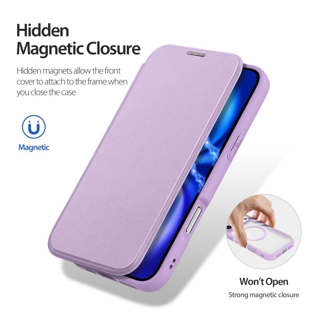 DUX DUCIS iPhone 17 Pro Fodral med MagSafe - Lila