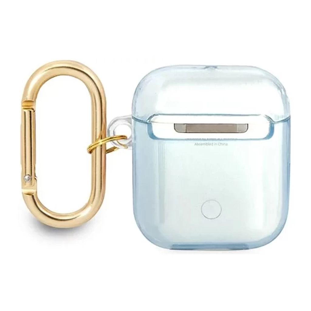 Guess Strap Etui till AirPods 1/2 - Blå