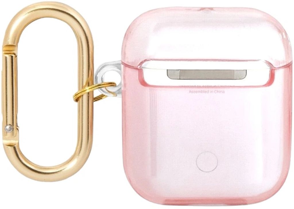 Guess Strap Etui till AirPods 1/2 - Lyserød