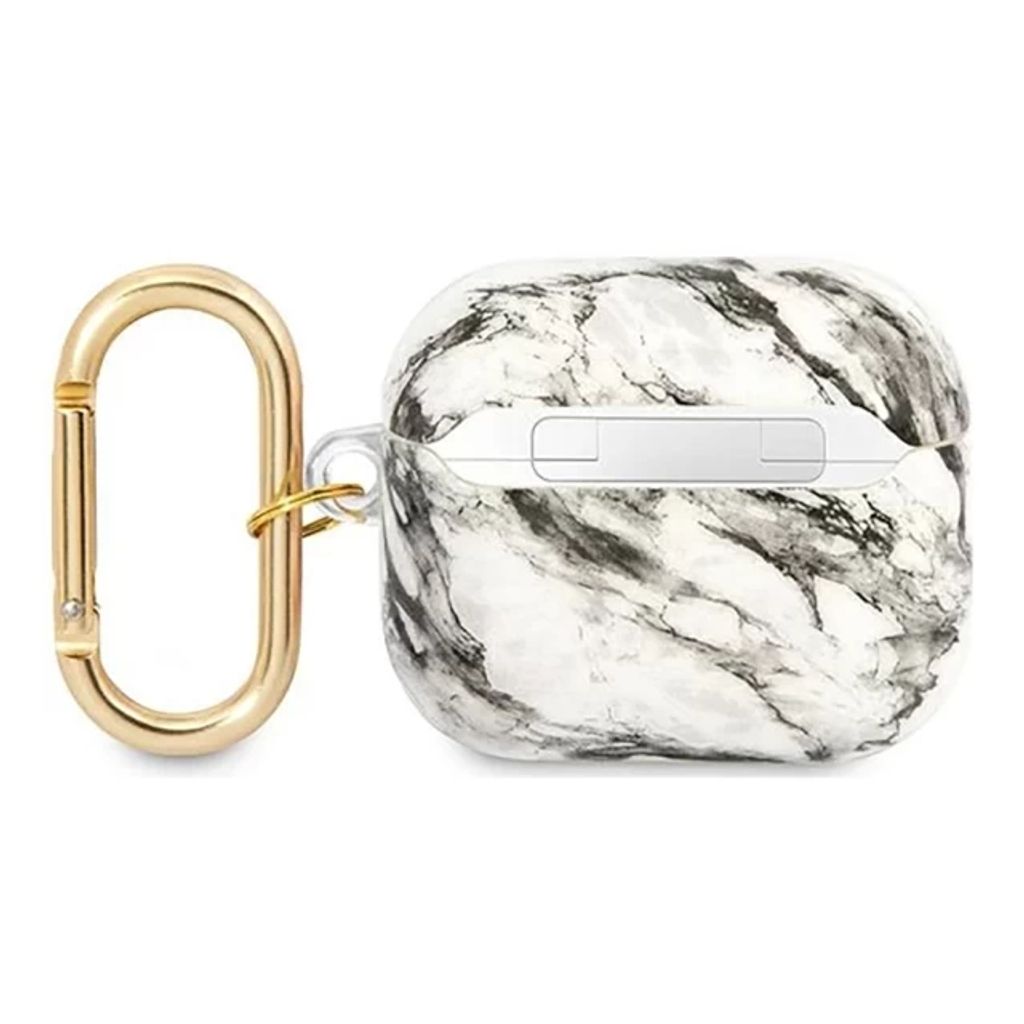 Guess Marble Strap Fodral till Airpods 3 - Grå