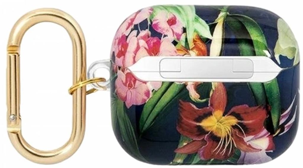 Guess Flower Strap Fodral till Airpods 3 - Blå