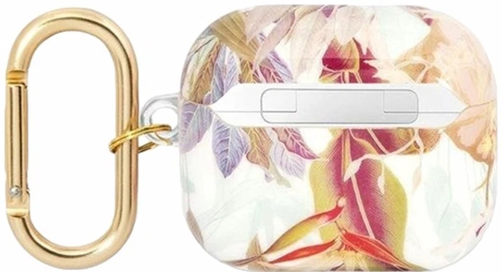 Guess Flower Strap Fodral till Airpods 3 - Lila