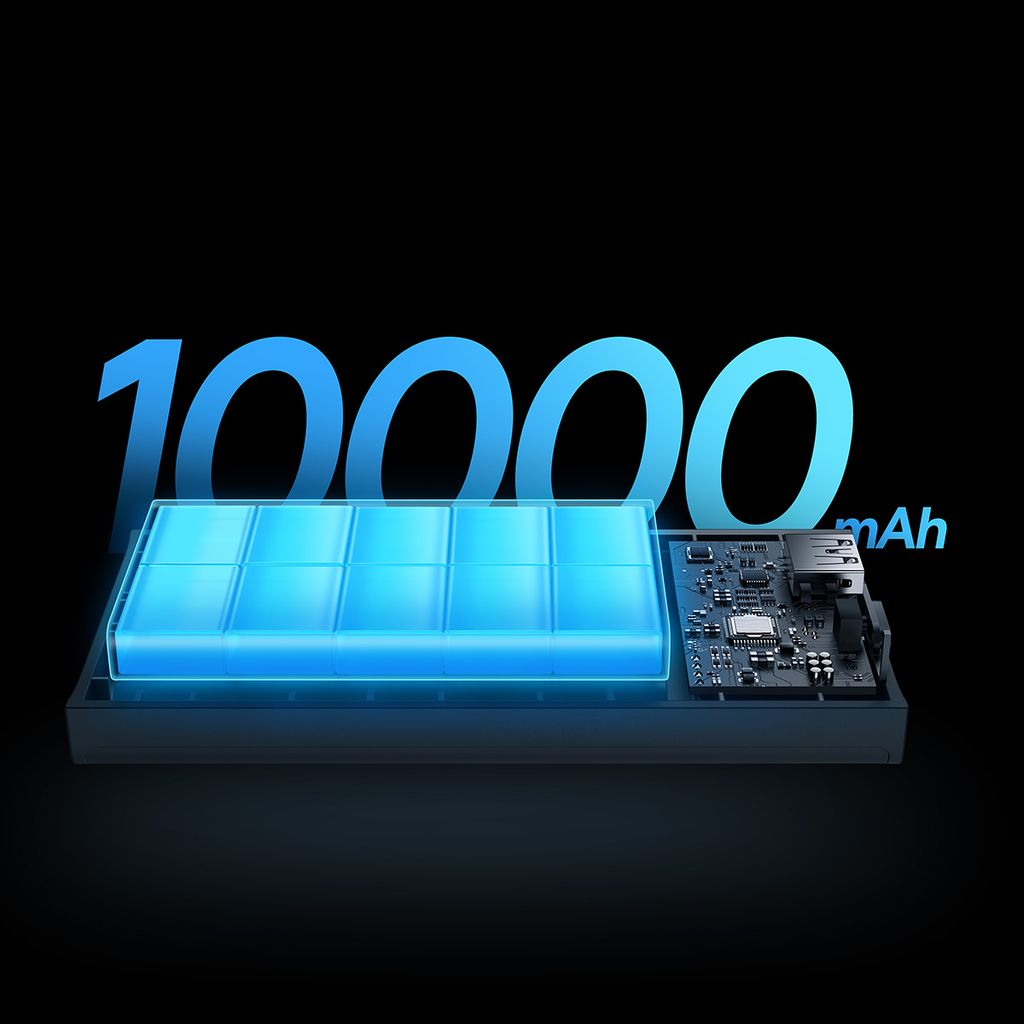 Baseus Adaman2 powerbank digital display 10000mAh 30W svart
