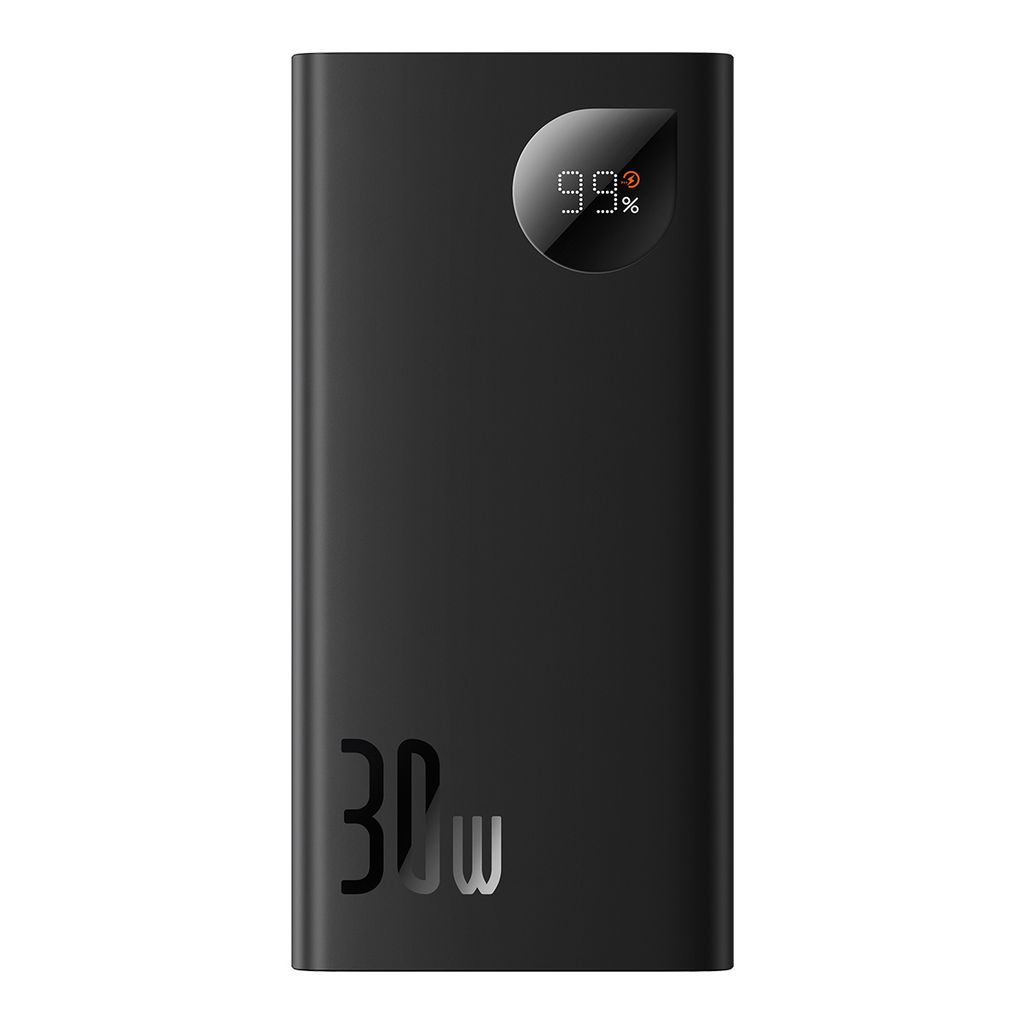 Baseus Adaman2 powerbank digital display 10000mAh 30W svart