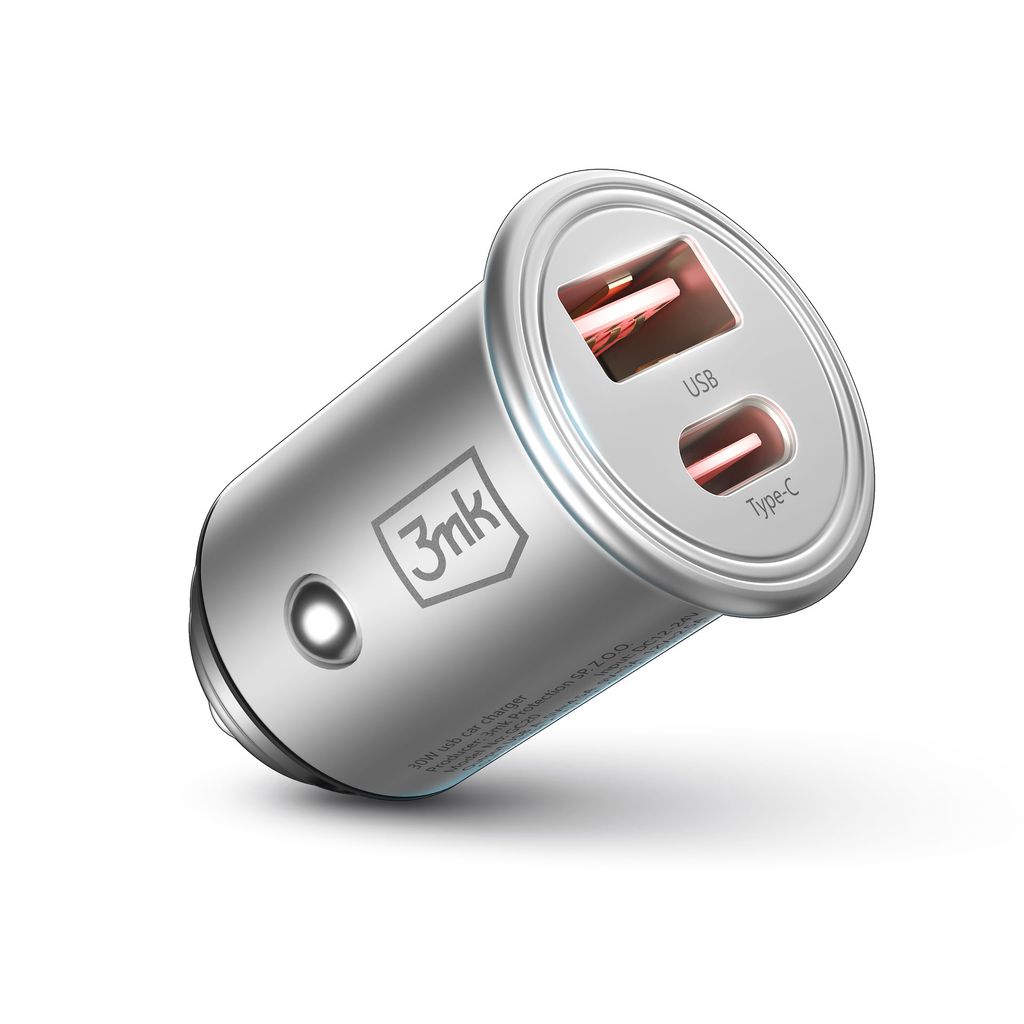 3mk Hyper Car Charger 30W – hurtig billader
