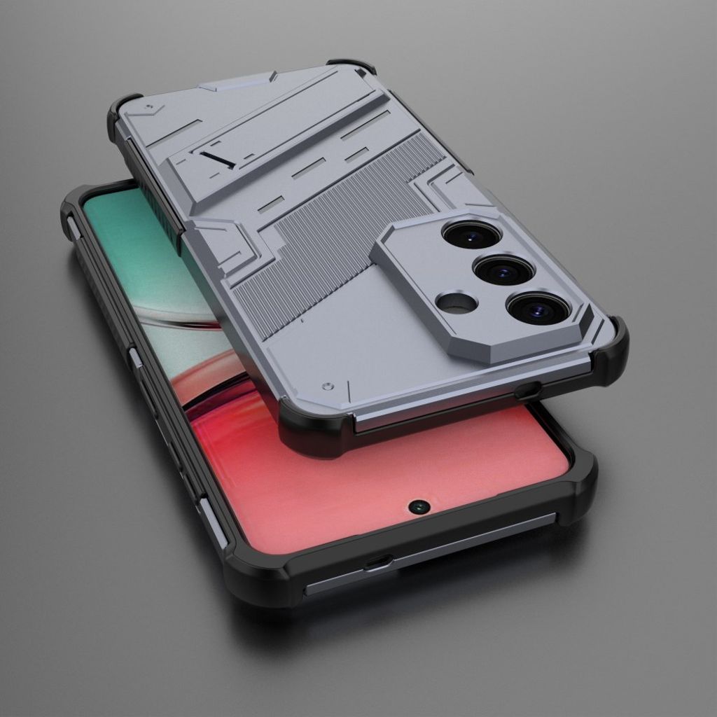 Samsung Galaxy S26 / S26 Pro Telefonskal med Stativ - Grå