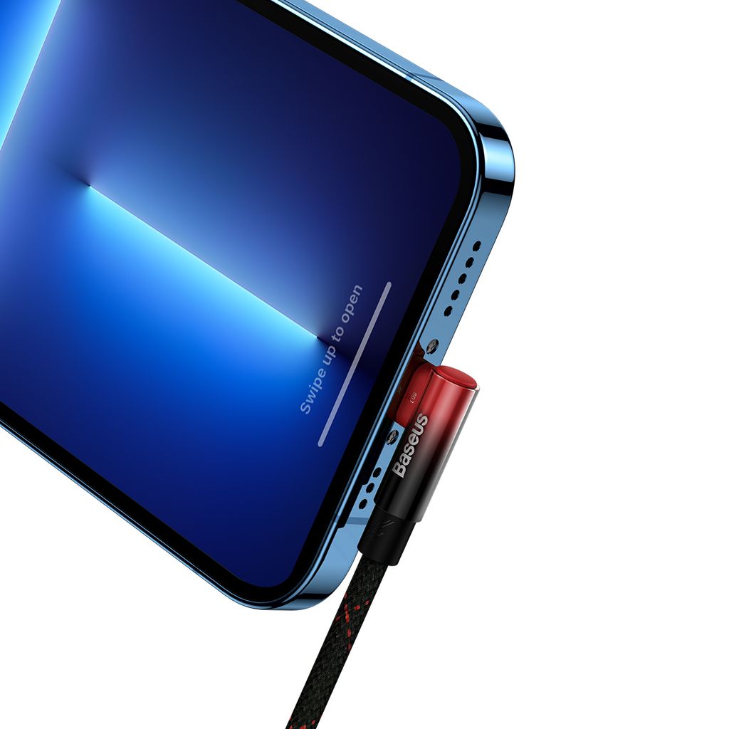Baseus CAVP000220 Lightning til USB-C PD kabel 20W 1m – rød