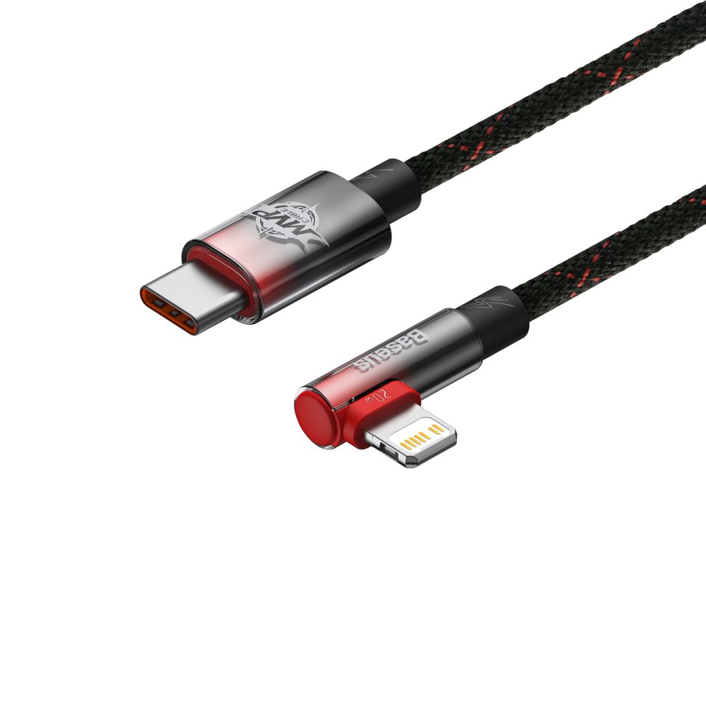 Baseus CAVP000220 Lightning til USB-C PD kabel 20W 1m – rød