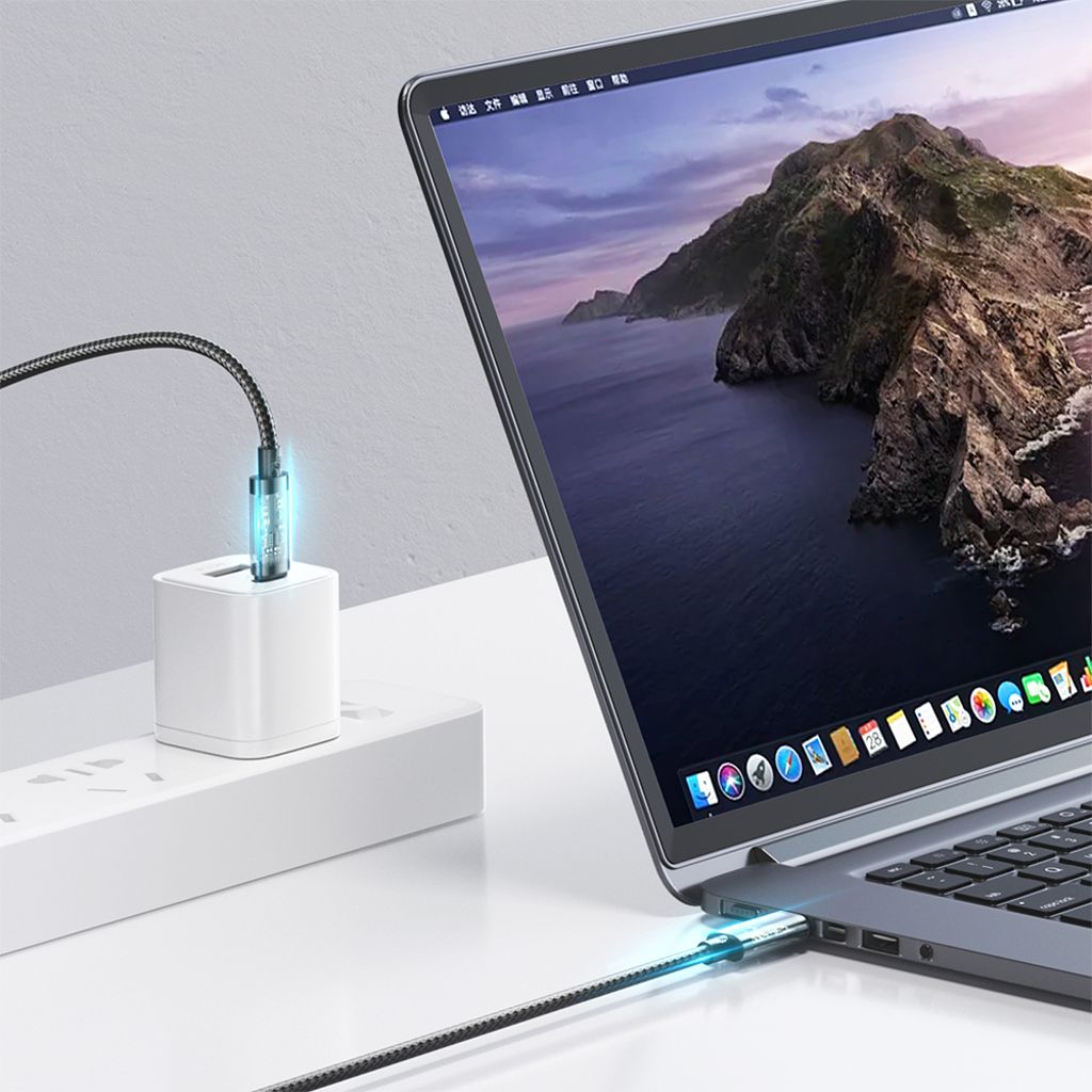 Joyroom S-CL020A20 Lightning / USB-C PD kabel 2m 20W - blå