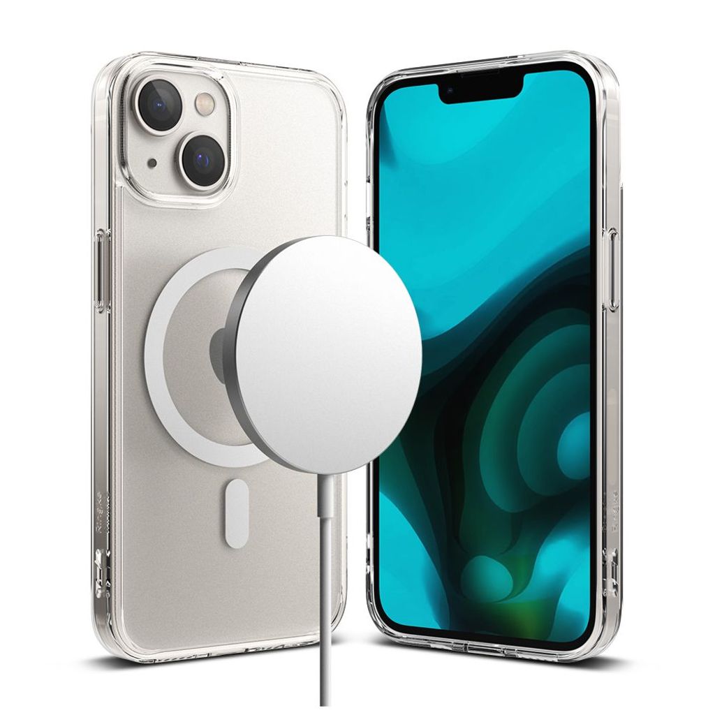 Ringke Fusion MagSafe Deksel til iPhone 14 Plus - Matt gjennomsiktig