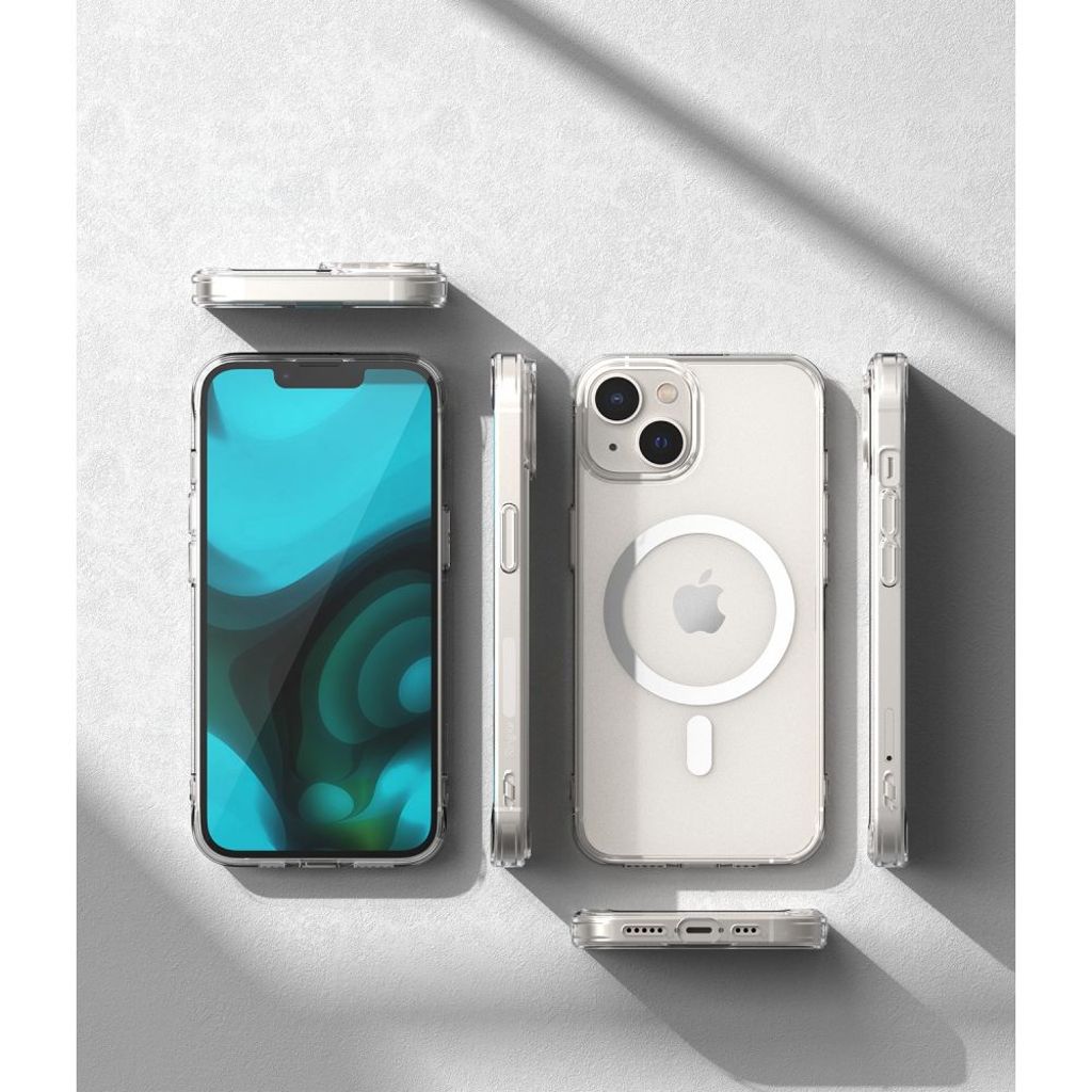 Ringke Fusion MagSafe Deksel til iPhone 14 Plus - Matt gjennomsiktig