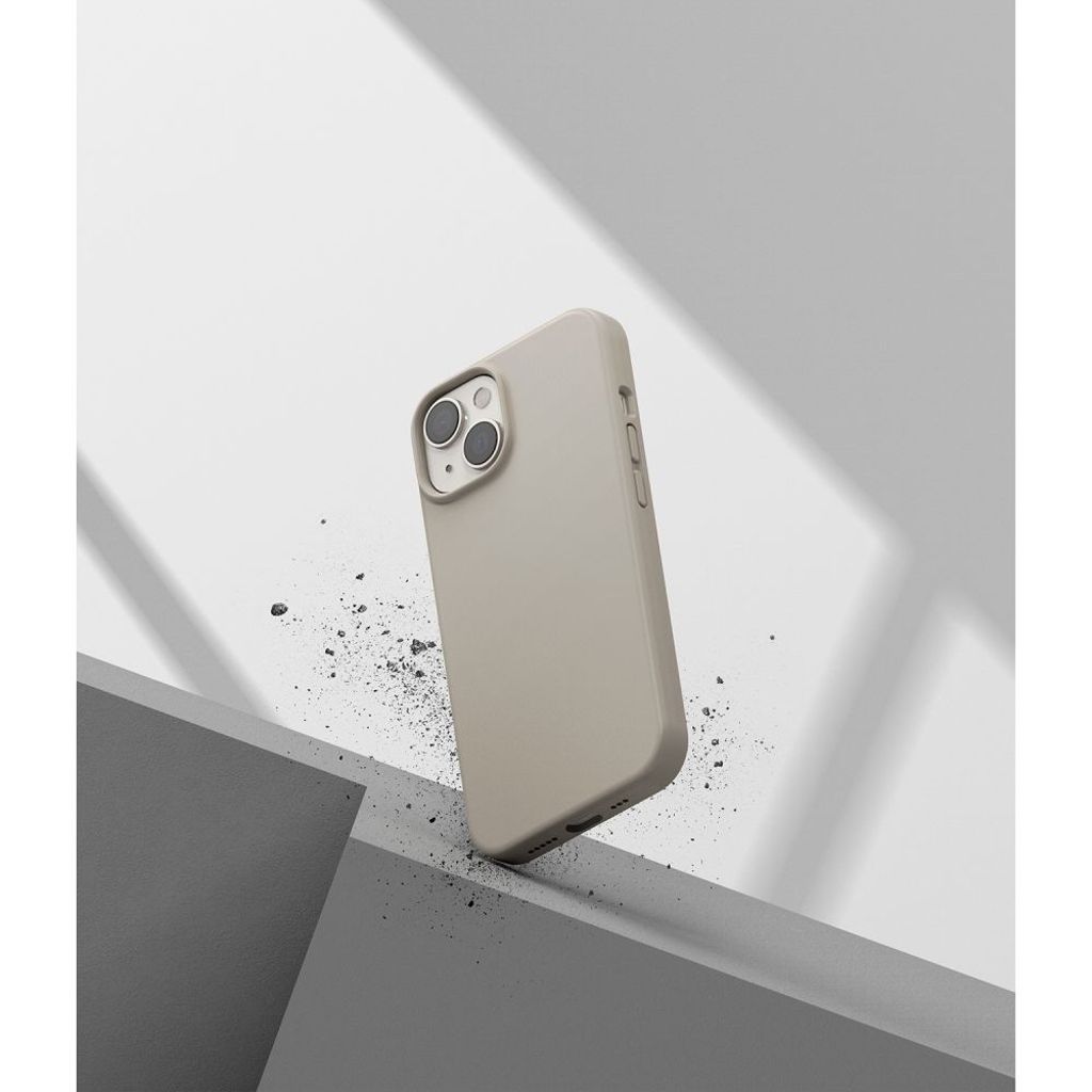 Ringke Silicone Deksel til iPhone 14 Plus - Stone