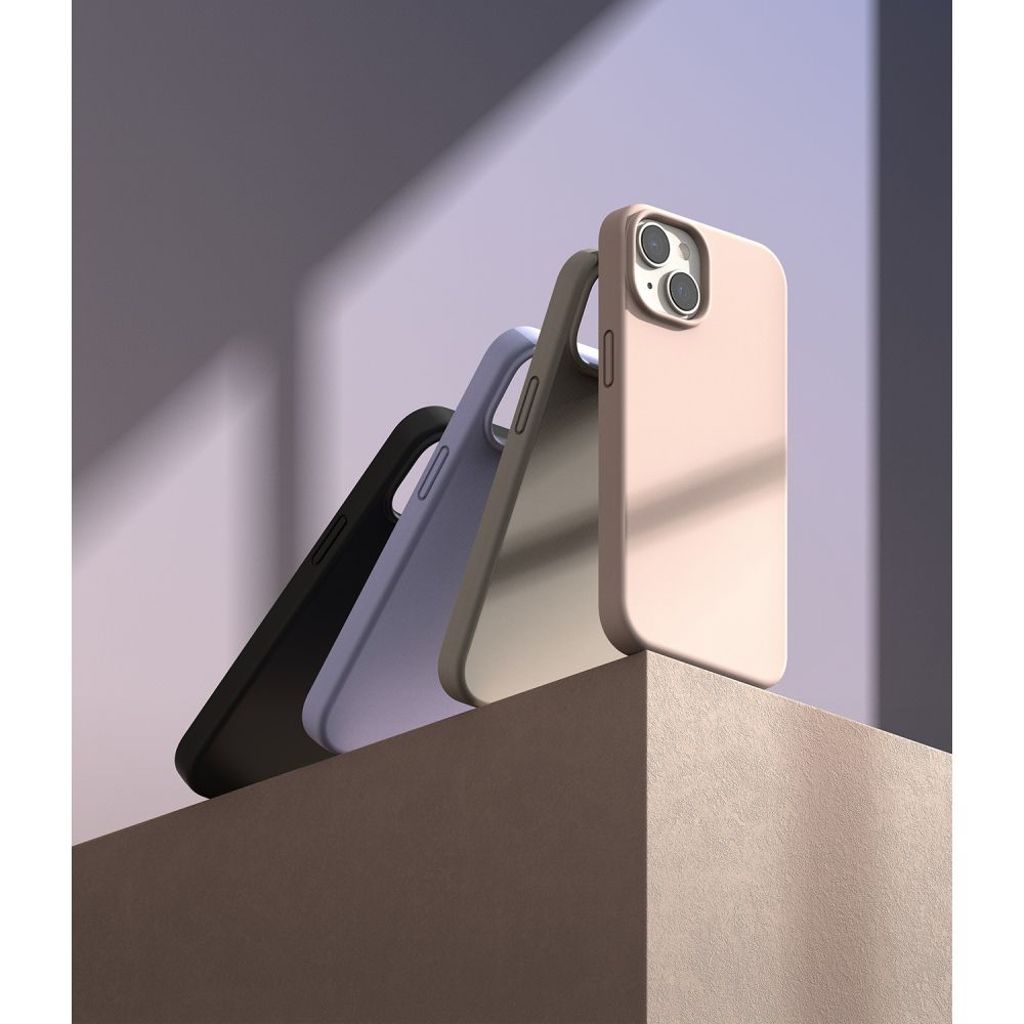 Ringke Silicone Deksel til iPhone 14 Plus - Stone