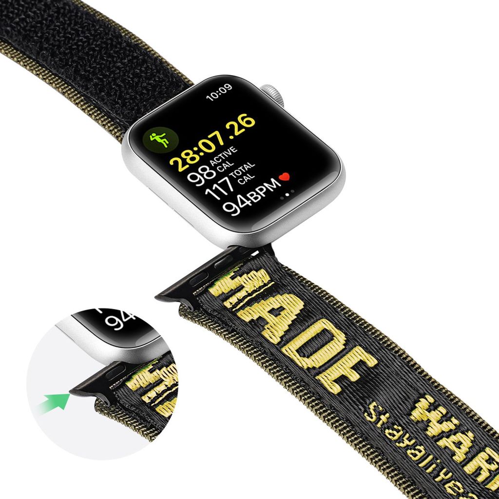 Dux Ducis Outdoor Urrem til Apple Watch 42/44/45/49mm - Gul