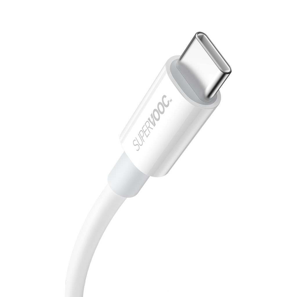 Baseus Superior Series SUPERVOOC USB-A til USB-C 65W 1m kabel hvid